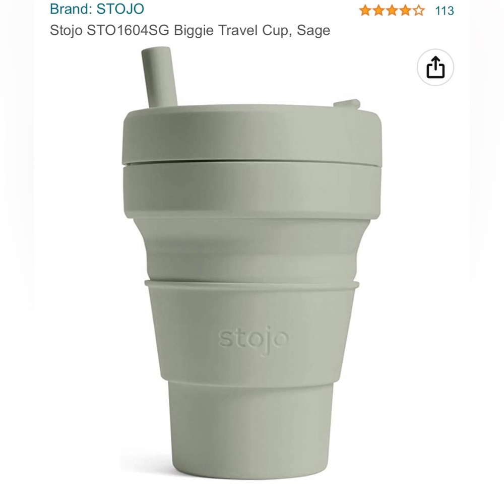 Stojo collapsible 16oz cup